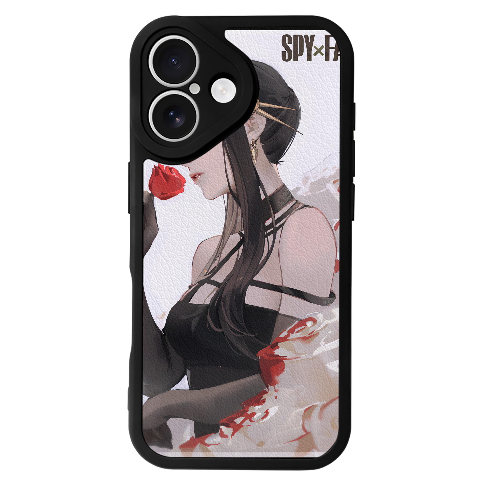 （画像用） SPY×FAMILY间谍家家酒 【iPhone 16シリーズ対応】シリコンスマホケース（レザー調） 材質：シリコン